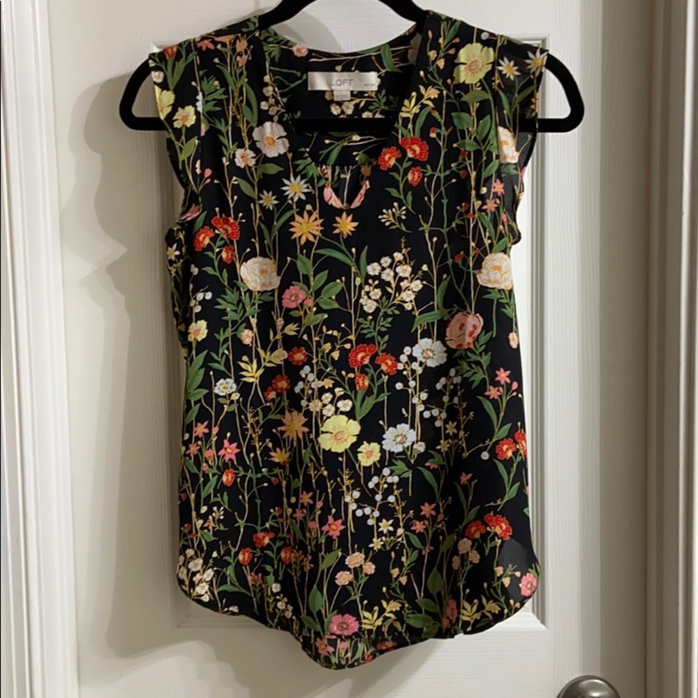 Loft Floral print Shell